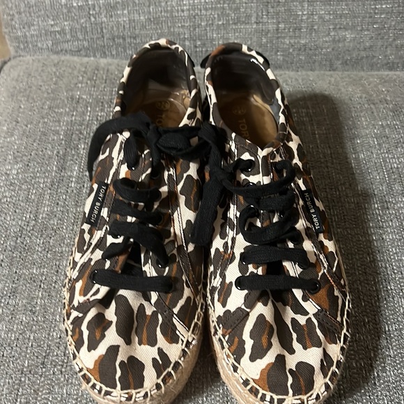 Tory Burch Seaside Oxford Espadrilla Worn for 4 hours. - Picture 7 of 8